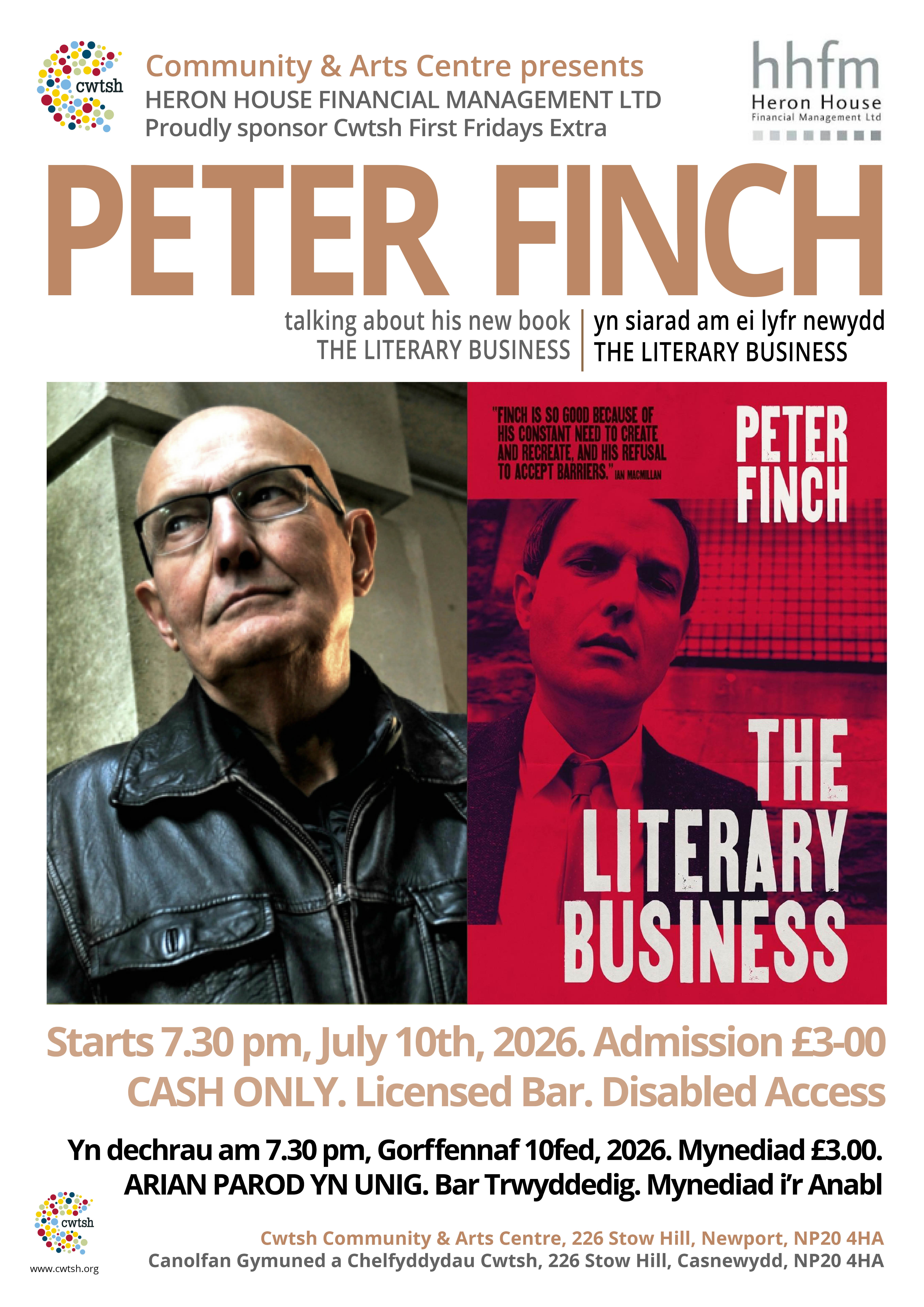 First Friday Peter Finch